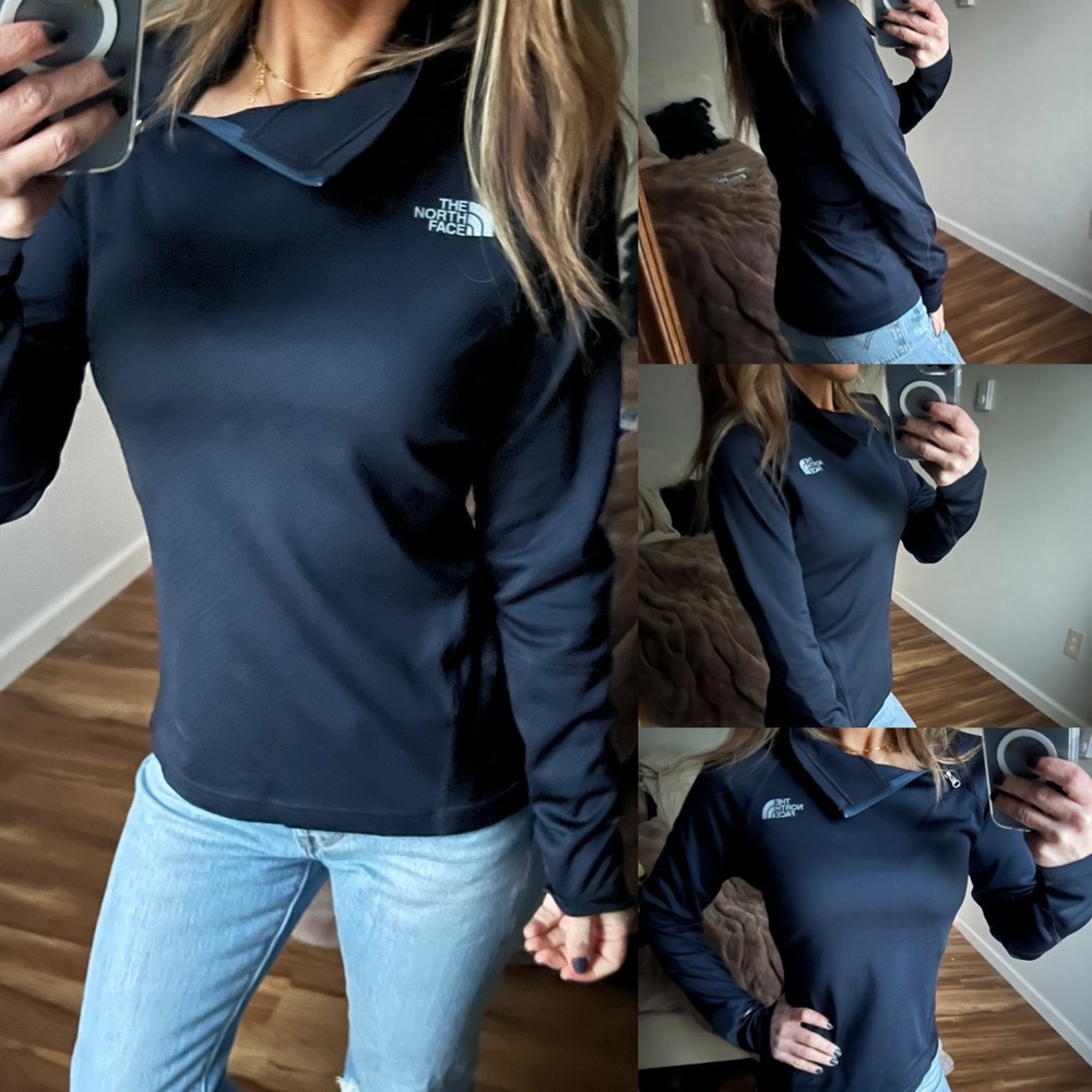 The north face tnf Canyonlands 1/4 Zip Fleece pullover xs